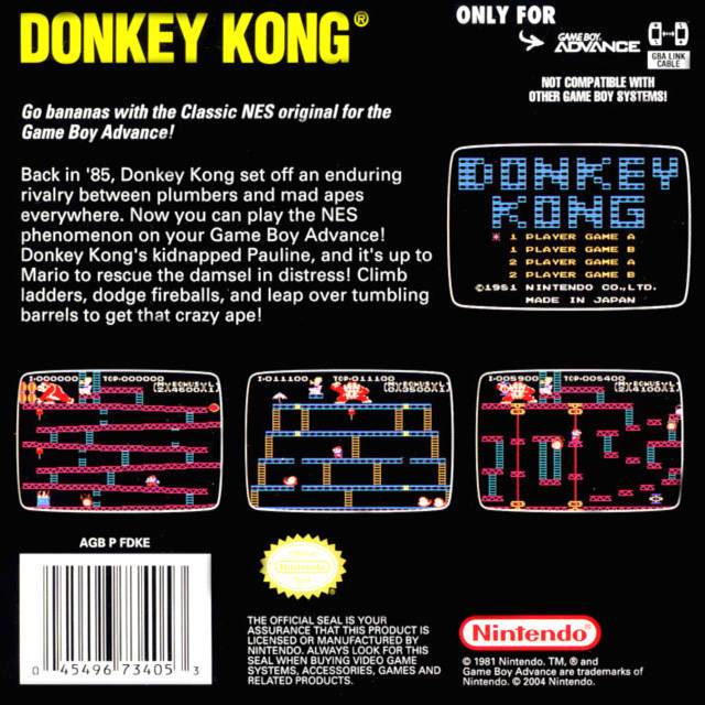gameboy donkey kong rom